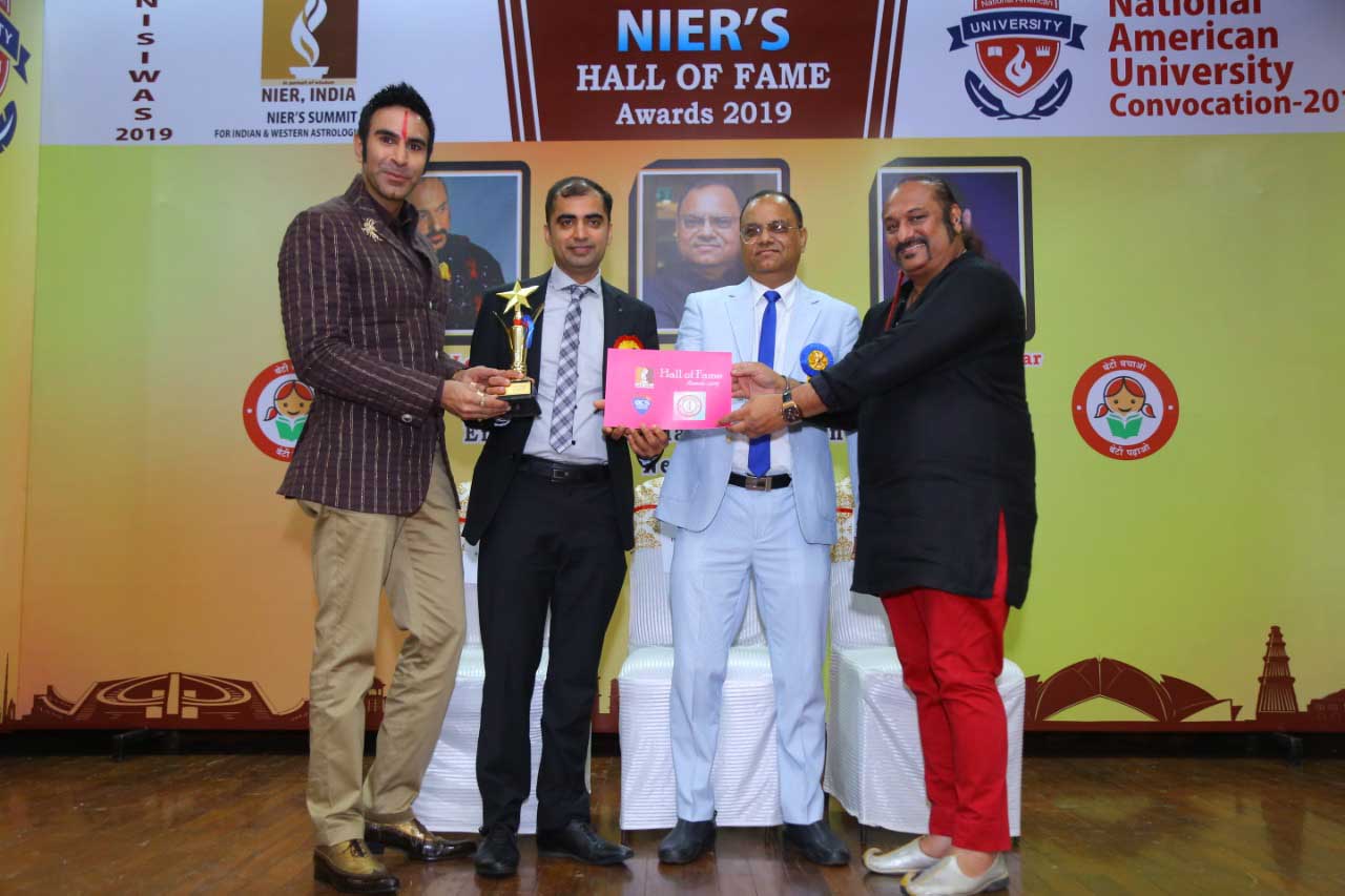 Award Receiving Tanuj Lalchandani